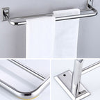 Silver Contemporary Bathroom Accessories As Individual Pieces Or As A Set
