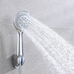 Modern adjustable shower head Round Metal Handheld Shower Head