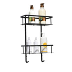 Modern Classic Bathroom Accessories Set in Stainless Steel Matte Black Bathrobe Hook/Towel Ring Bar