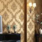 Glam Style Foam Wall Panel Living Room 3D Embossed Waterproof Wall Panel