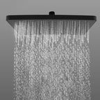 Modern Showerhead Rainfall Fixed Showerhead Square Rainfall Handheld Showerhead