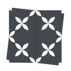 Square Indoor Vinyl Flooring Peel and Stick Floral Print Waterproof Vinyl Flooring