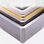 Fade Resistant Facade Panel Interior Metal Modern Waterproof Tin Backplate Panel