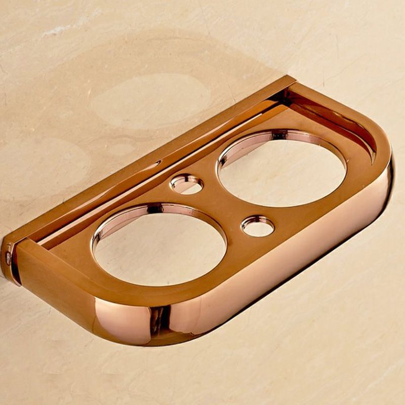 5-piece Vintage Bathroom Accessory Set Brass Bathroom Fittings Set