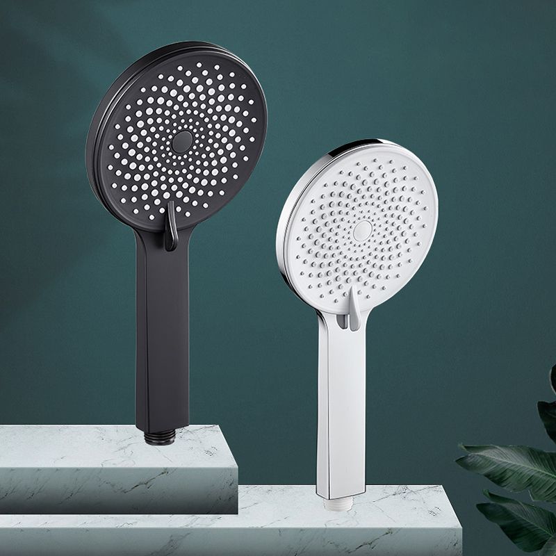 Contemporary round shower head in solid color handheld shower head for the bathroom