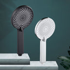 Contemporary round shower head in solid color handheld shower head for the bathroom