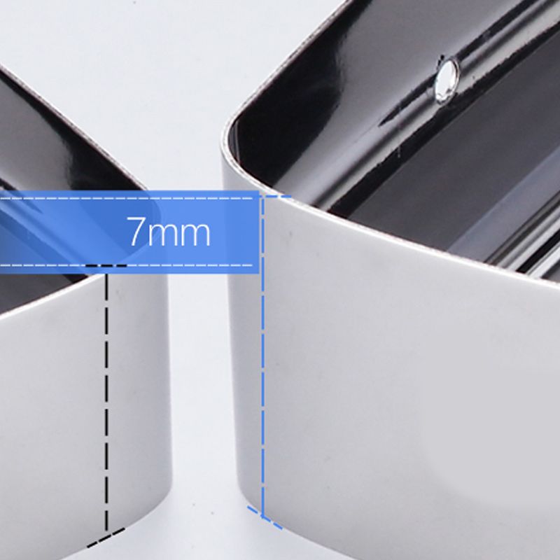 Modern Stainless Steel Bath Accessory Set Rectangular & Triangular Bath Shelf