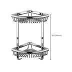 Polished Chrome Modern Bathroom Accessory Set Silver Towel Holder/Bath Shelf