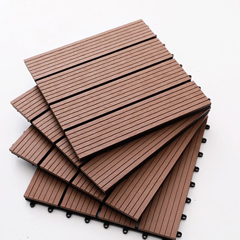 Striped Pattern Patio Tiles Laying Pattern Square Deck Board Outdoor Patio