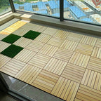 Country House Engineered Floor Tile Waterproof Click-Lock Indoor Wood Flooring
