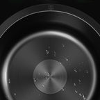Classic Round Wash Basin Stainless Steel Built-in Basin Non-slip Round Basin for the Kitchen