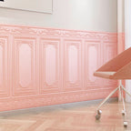 Contemporary waterproof 3D wall panel veneer for peeling and sticking for interior walls