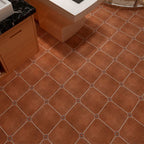 Peel and Stick PVC Flooring Matt Vinyl Floor with Square Edge