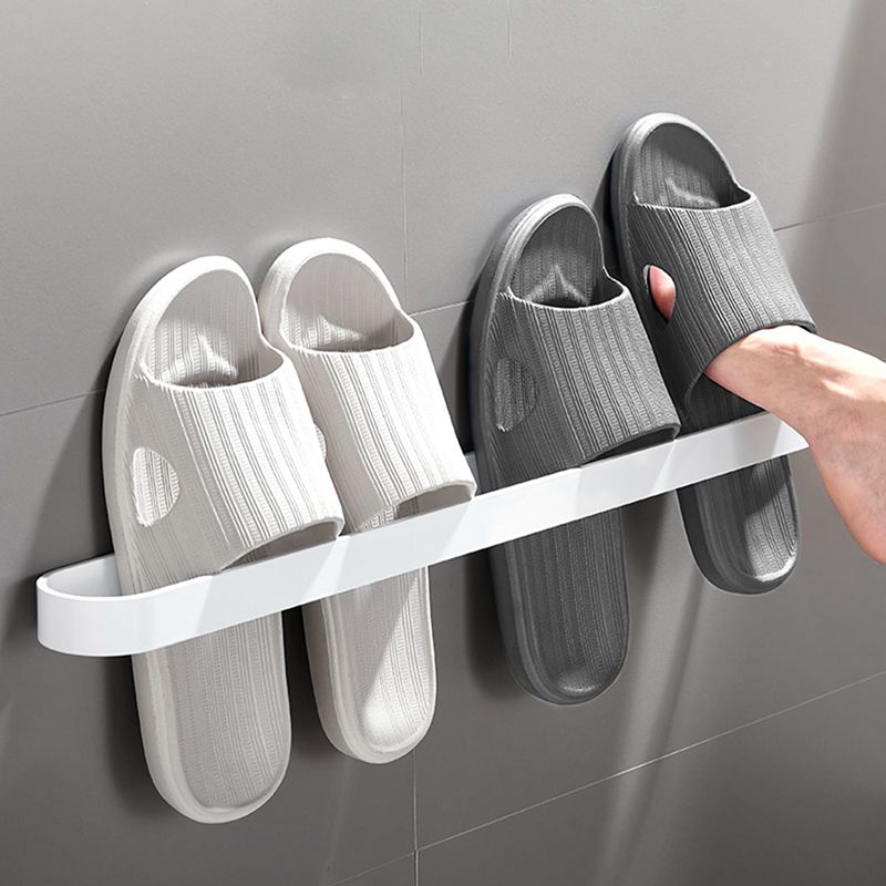 Minimalist Bathroom Accessories Set Metal Slipper Rack/Towel Holder