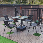 Outdoor Terrace Floor Tiles Composite Terrace Floor Tiles with Waterproof