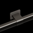 Contemporary Aluminum Bathroom Accessories Set Towel Rail Bathroom Accessories