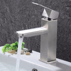 Contemporary Style Faucets Single Handle Basin Bathroom Faucet