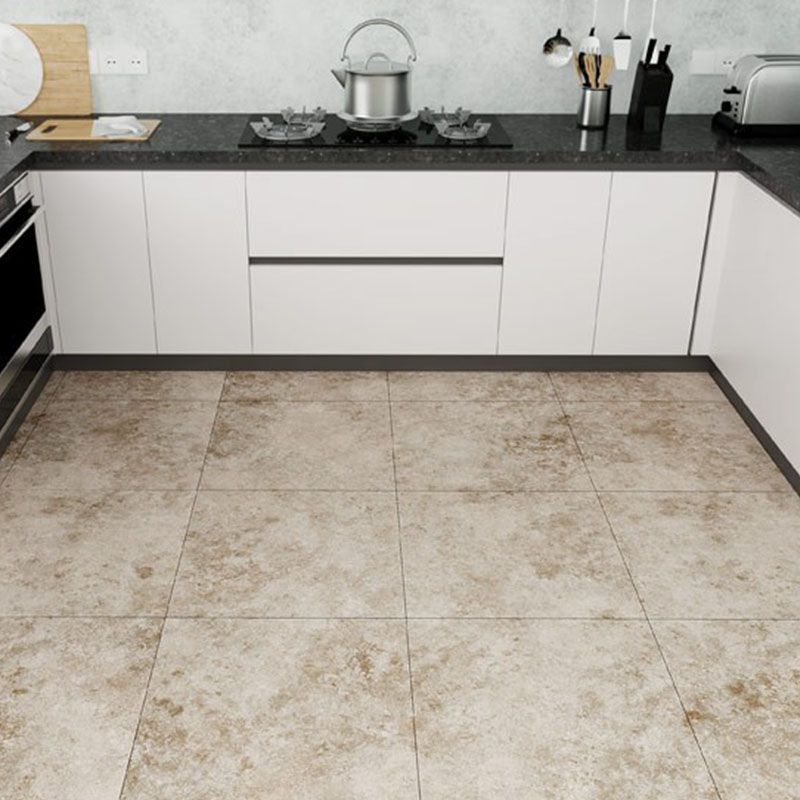 PVC Floor Stone Design Peel Stick Marble Matte Indoor Floor Vinyl