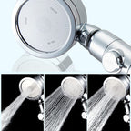 Contemporary Style Showerhead Metal Bathroom Handheld Shower