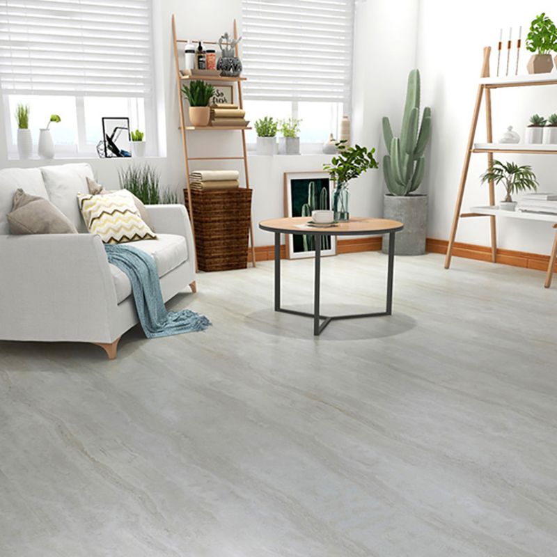 Modern square plastic floor waterproof peel & stick floor tiles