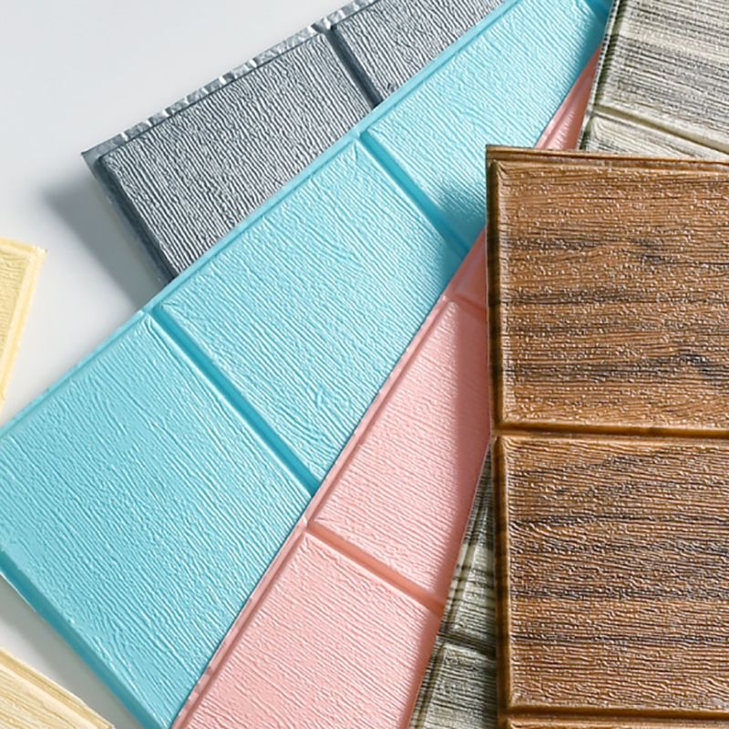 Smooth Splash Protection Panels Waterproof Peel and Stick Wall Covering