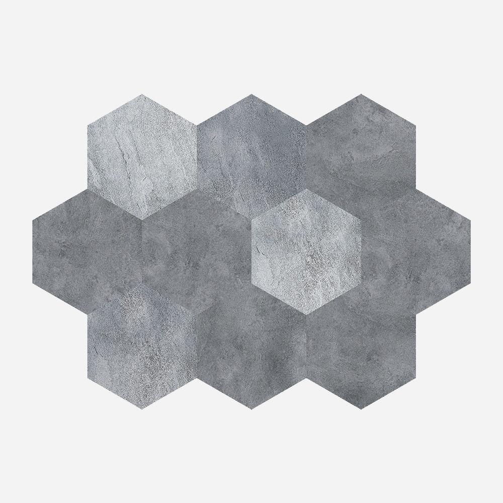 Peel and Stick Vinyl Floor Dark Matte Vinyl Floors with Stone Look