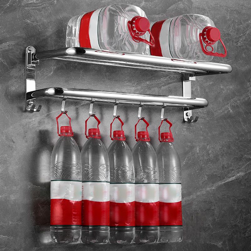 Modern Bathroom Accessories Set Silver Bathroom Accessories Hardware Set