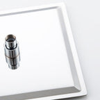 Stainless Steel Showerhead Combo Modern Fixed Showerhead for the Bathroom