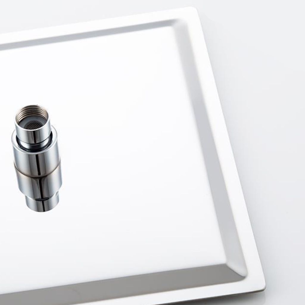 Stainless Steel Showerhead Combo Modern Fixed Showerhead for the Bathroom