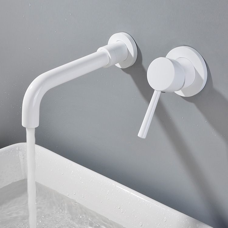 Modern Brass Roman Bathtub Faucet with 1 Lever Handle Bathtub Faucet
