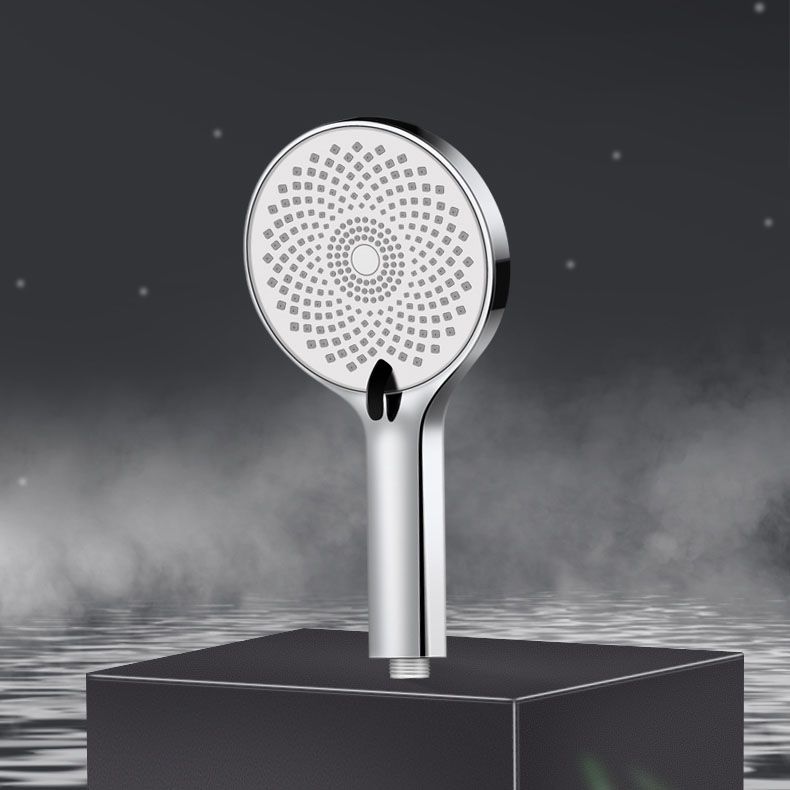 Round Fixed Shower Head High Flow Aerated Wall Mount Shower Head