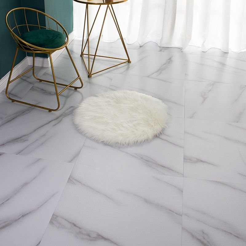 Modern vinyl flooring with marble design for peeling and sticking