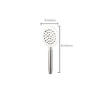Large Shower Head 304 Stainless Steel Standard Spray Pattern Fixed Shower Head