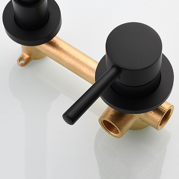Single Hole Wall Mounted Bath Faucet Swivel Spout Basin Faucet
