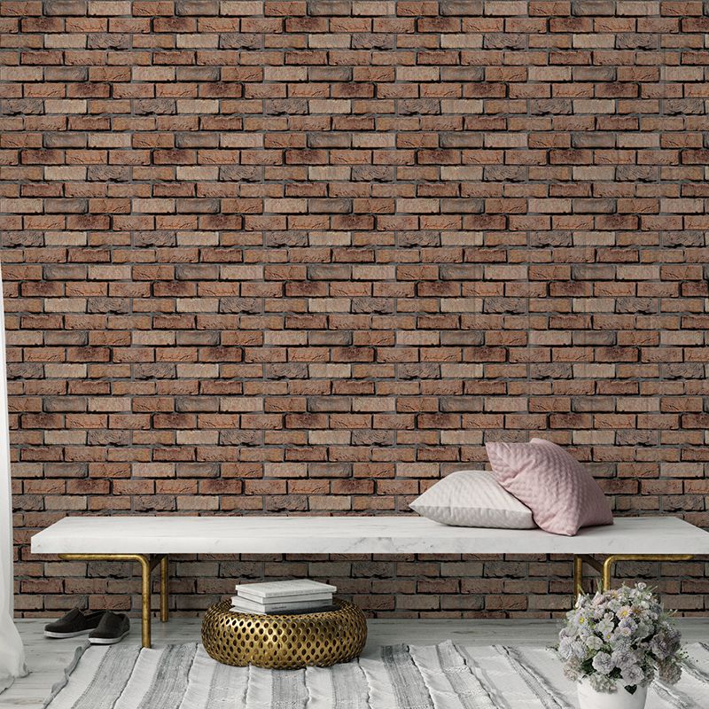 Modern Interior Wall Floor Tile Brick Look Oil Resistant Peel and Stick Tile