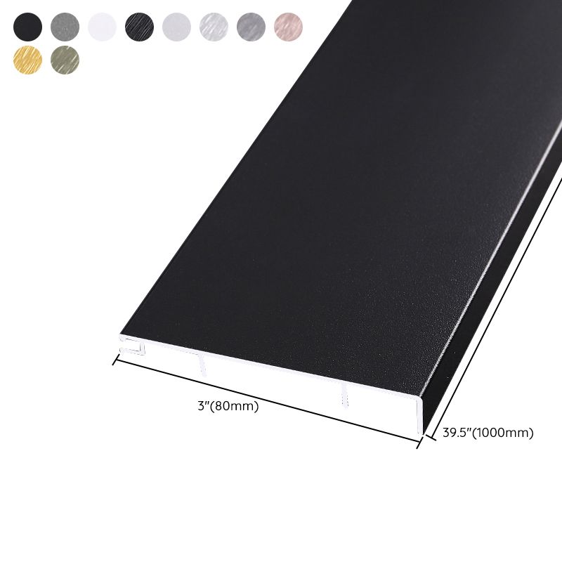 Fade Resistant Facade Panel Interior Metal Modern Waterproof Tin Backplate Panel