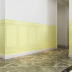 Glam Style Wall Cladding Living Room Peel and Stick 3D Embossed Waterproof Wall Cladding