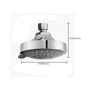 Contemporary Style Handheld Shower Wall Mount Round Shower