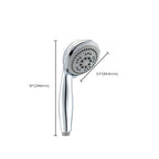 Modern Style Round Handheld Shower Bathroom Metal Wall-Mounted Hand Shower