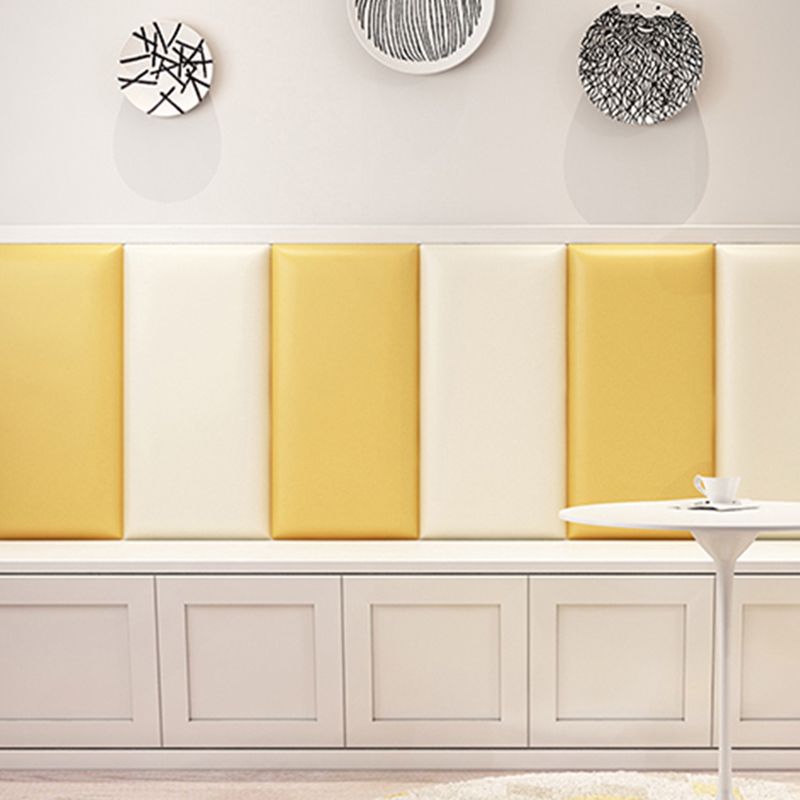 Modern Style Paneling Padded Peel and Stick Paneling