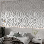 Modern square wall panel Peel and stick texture pattern wall covering