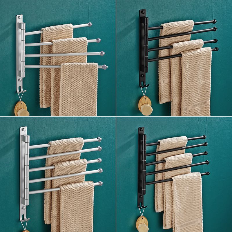 2-piece towel bar made of stainless steel Modern 13.6" B bathroom accessory set