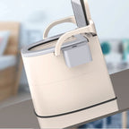 Modern Plastic Wall-mounted Toilet Bowl with Toilet Seat for the Bathroom