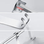 Modern Stainless Steel Bathroom Set Paper Holder Bathroom Shelf Bathroom Accessories