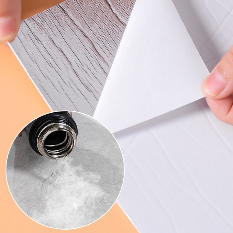 Individual Tiles Wallpaper PVC Stain Resistant Peel and Stick Tiles Wall Tile