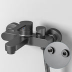 Contemporary Bath Filler Trim Wall Mounted Fixed Bath Fitting