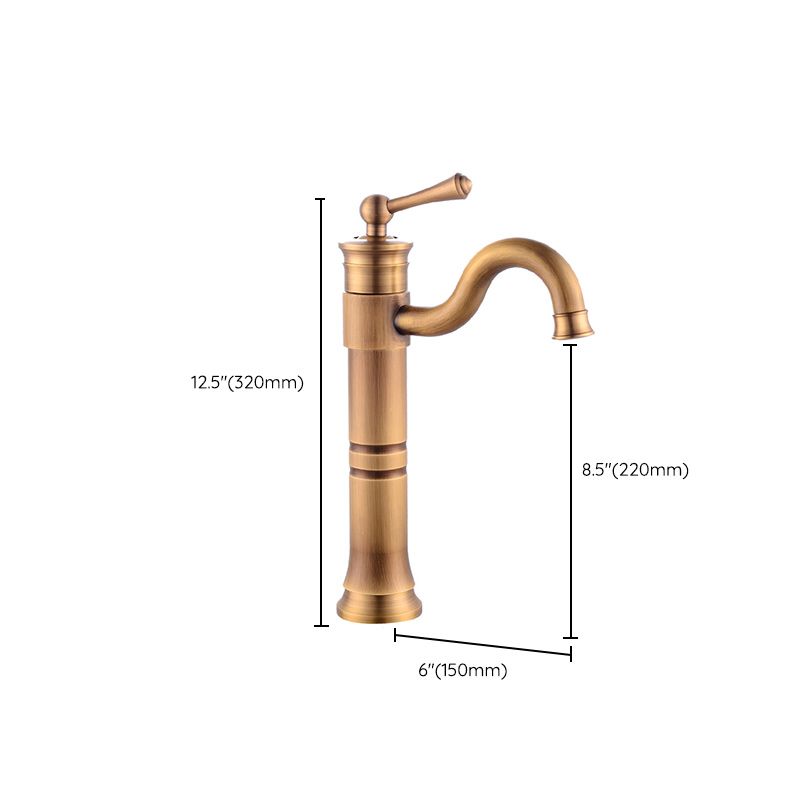 Classic basin mixer with swivel spout, single lever basin mixer