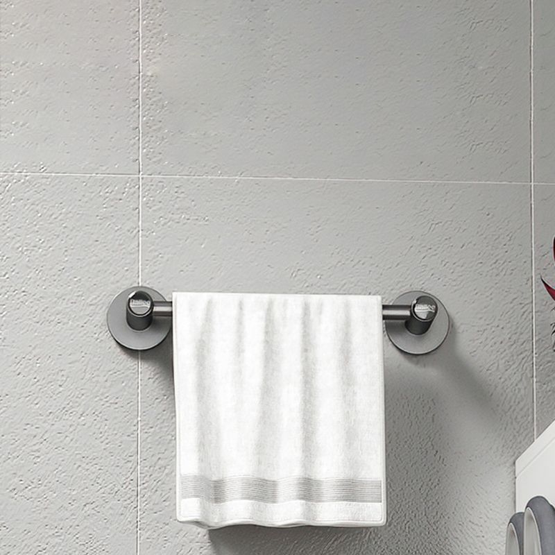 2-piece modern bathroom accessory set metal slipper rack/towel bar