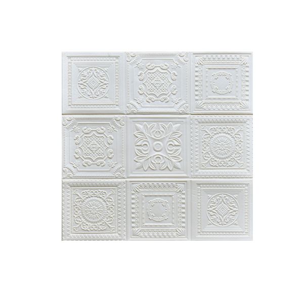 Modern Pearl Wall Element Access Panel Peel and Stick Wall Tile Set of 10