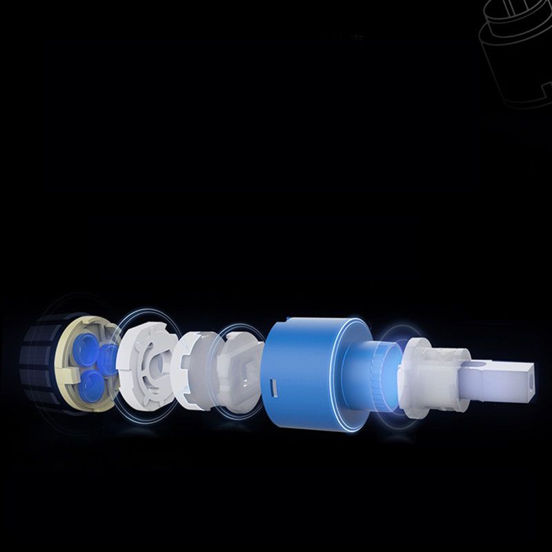 Contemporary Vessel Faucet Metal Single Handle Low Arc Vessel Faucet for the Bathroom